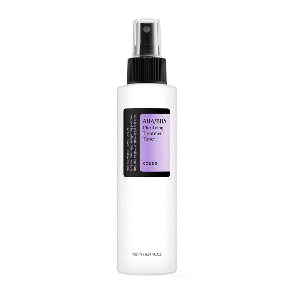COSRX AHA/BHA Clarifying Treatment Toner 150ml – Tónico exfoliante facial by COSRX – exfoliante facial coreano, size 150 ml at Korean Glow