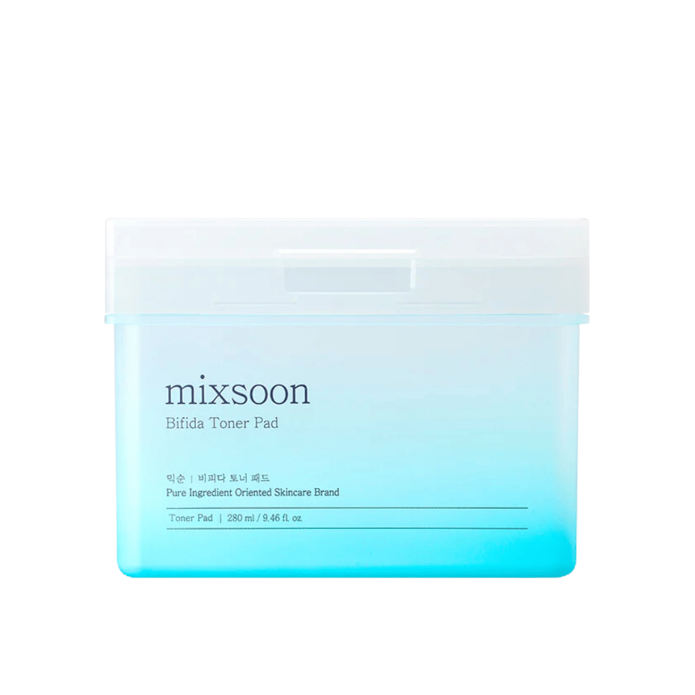 Mixsoon Bifida Toner Pad 120 pads – Pads exfoliantes coreanos by Mixsoon – exfoliante facial coreano, size 120 pads at Korean Glow