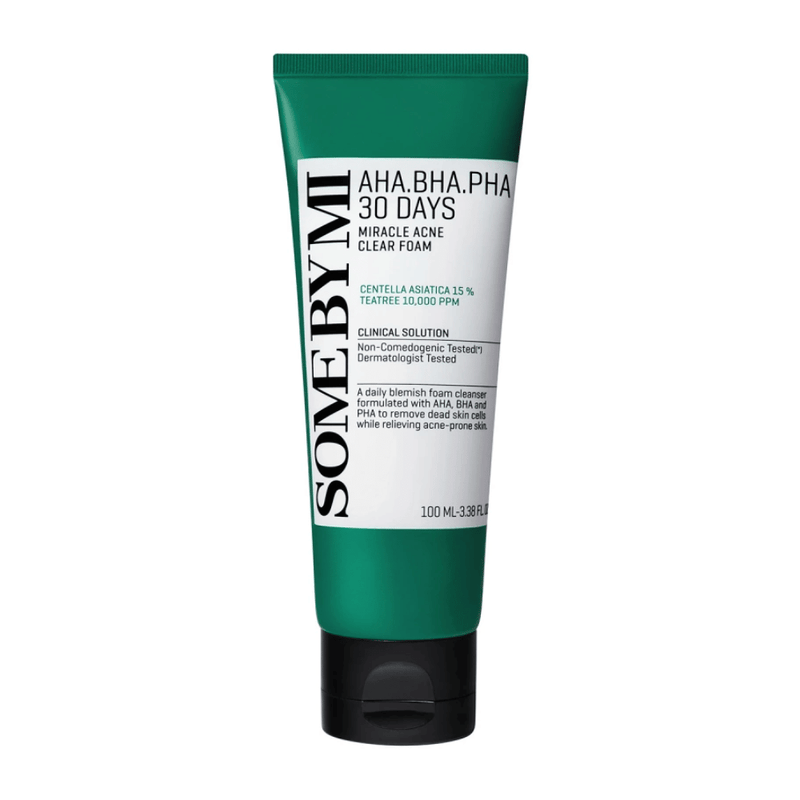 Some By Mi AHA BHA PHA 30 Days Miracle Acne Clear Foam 100ml