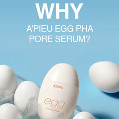 A'PIEU Egg PHA Pore Serum – Sérum Exfoliante para Poros 55 g by Apieu – exfoliante facial coreano, size 55 g at Korean Glow