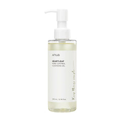 Anua Heartleaf Pore Control Cleansing Oil – Aceite Limpiador 200 ml by Anua – limpiador facial coreano, size 200 ml at Korean Glow