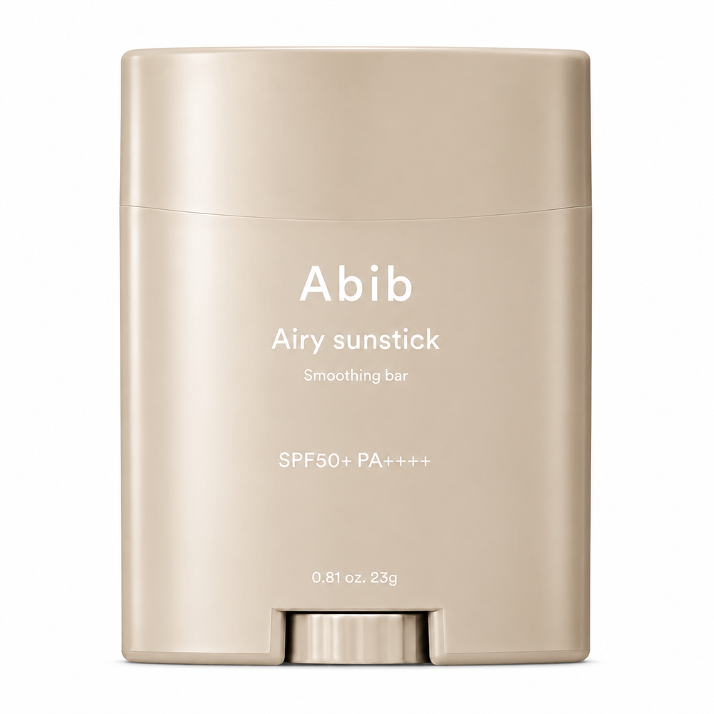 Abib Airy Sunstick Smoothing Bar SPF50+ PA++++ – 23 g by Abib – protector solar coreano, size 23 g at Korean Glow