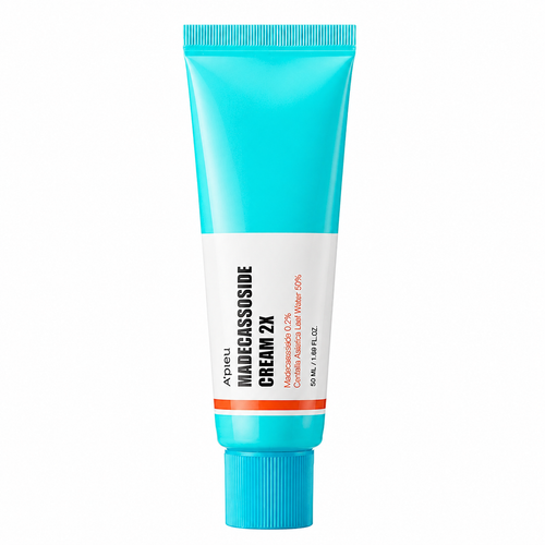 A'PIEU Madecassoside Cream 2X – Crema Calmante 50 ml by A'PIEU – crema hidratante coreana, size 50 ml at Korean Glow