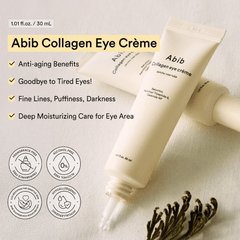 Abib Collagen Eye Cream Jericho Rose – Contorno de Ojos 30 ml by Abib – crema hidratante coreana, size 30 ml, color Rose at Korean Glow