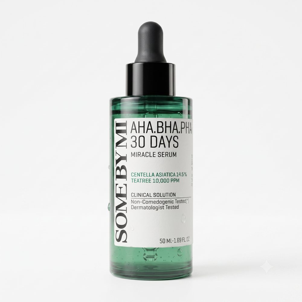 Some By Mi AHA BHA PHA 30 Days Miracle Serum – 50 ml by Some By Mi – exfoliante facial coreano, size 50 ml at Korean Glow
