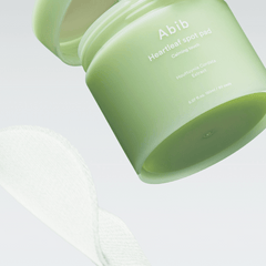 Abib Heartleaf Spot Pad Calming Touch – 80 Discos Calmantes by Abib – exfoliante facial coreano, size 80 Pads at Korean Glow