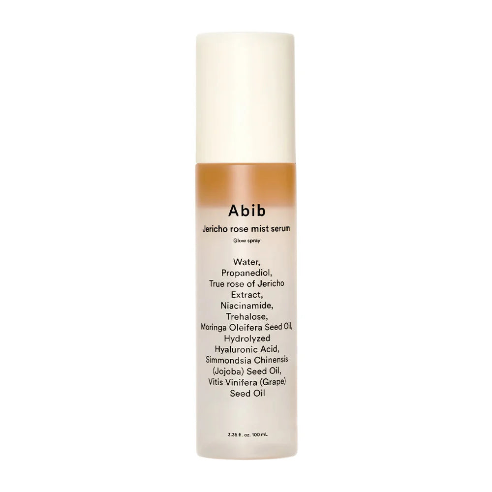 Abib Jericho Rose Mist Serum Glow Spray – Bruma Facial 100 ml by Abib – sérum coreano, size 100 ml, color Rose at Korean Glow