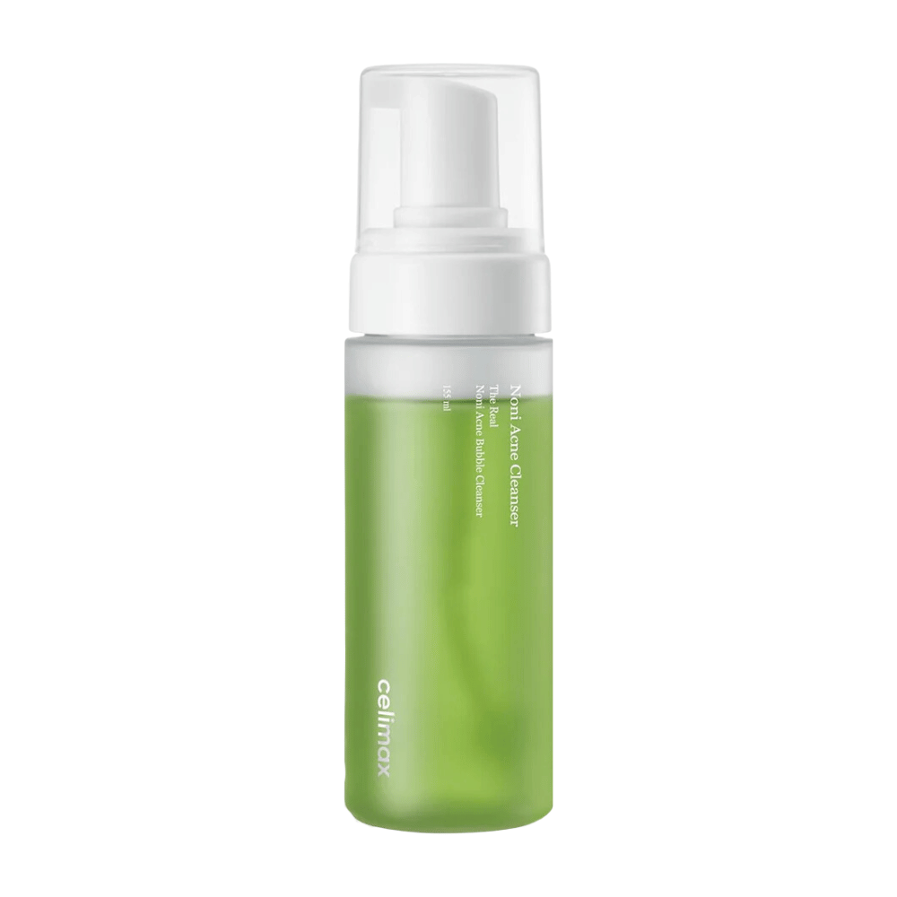 Celimax The Real Noni Acne Bubble Cleanser 155ml – Limpiador exfoliante facial by Celimax – exfoliante facial coreano, size 155 ml at Korean Glow