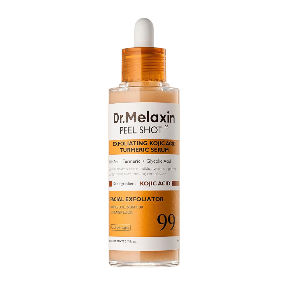 Dr.Melaxin Peel Shot Exfoliating Kojic Acid Turmeric Serum 80ml – Sérum exfoliante facial by Dr.Melaxin – exfoliante facial coreano, size 80 ml at Korean Glow