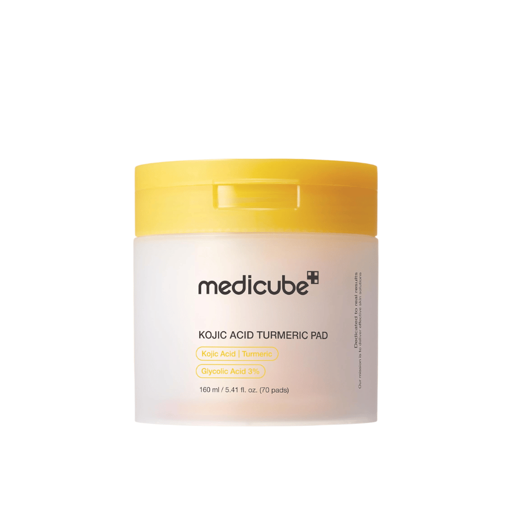 Medicube Kojic Acid Turmeric Pad (70 pads) – Pads exfoliantes coreanos by Medicube – exfoliante facial coreano, size 70 pads at Korean Glow